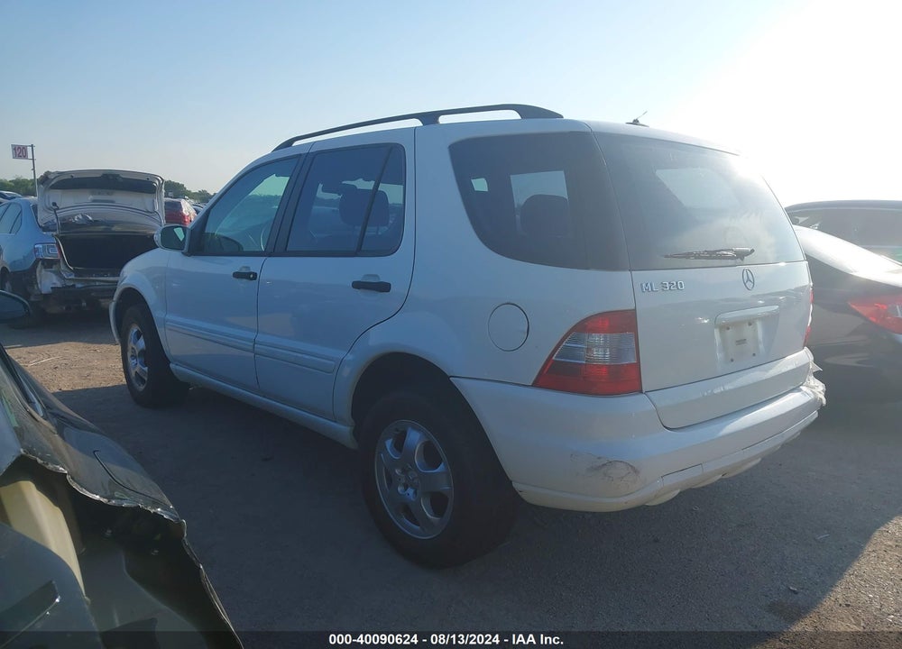 2003 MERCEDES-BENZ ML 320 VIN: 4JGAB54E13A391736