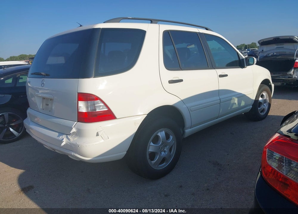 2003 MERCEDES-BENZ ML 320 VIN: 4JGAB54E13A391736