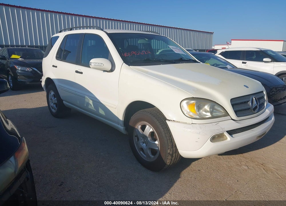 2003 MERCEDES-BENZ ML 320 VIN: 4JGAB54E13A391736