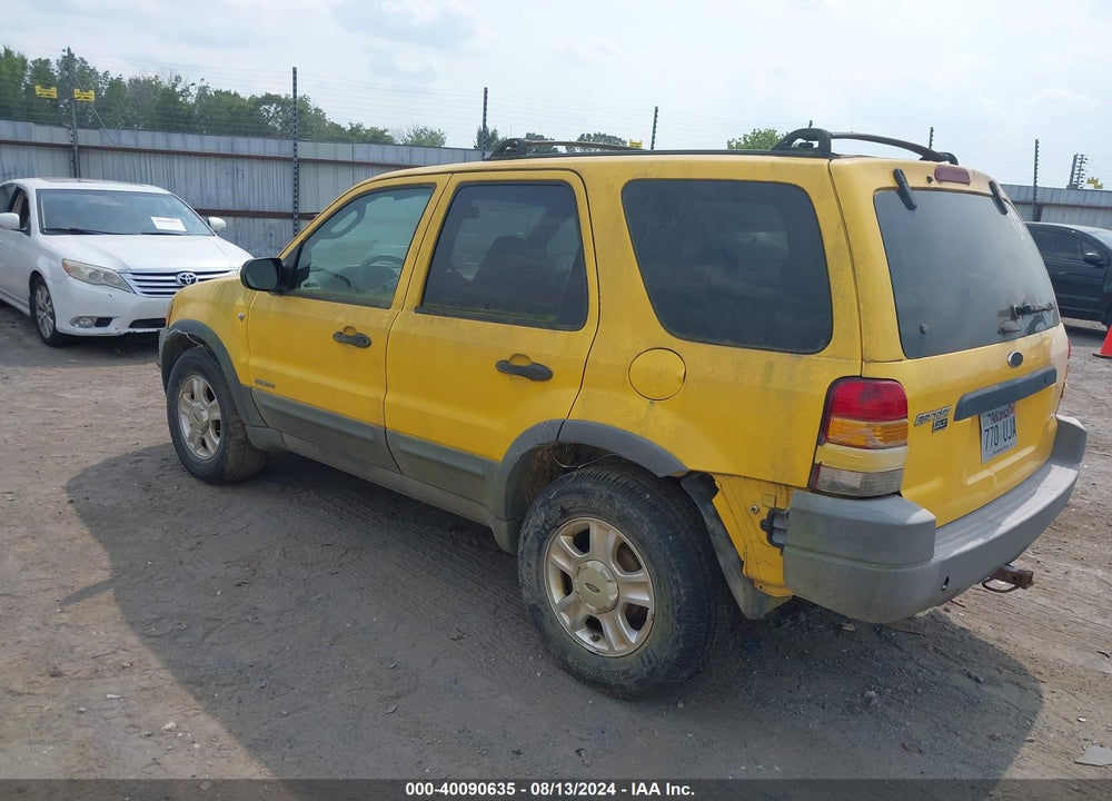2001 FORD ESCAPE XLT VIN: 1FMYU041X1KF57381