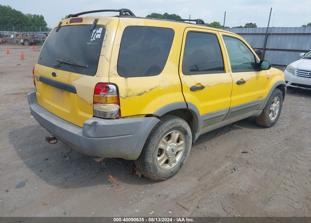 2001 FORD ESCAPE XLT VIN: 1FMYU041X1KF57381