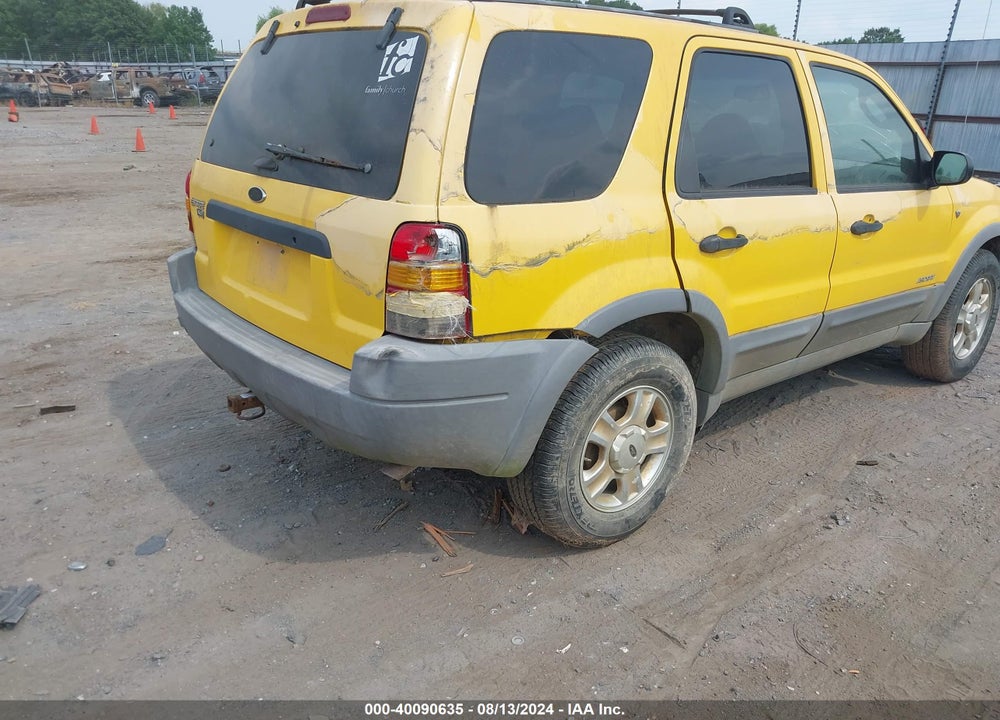 2001 FORD ESCAPE XLT VIN: 1FMYU041X1KF57381