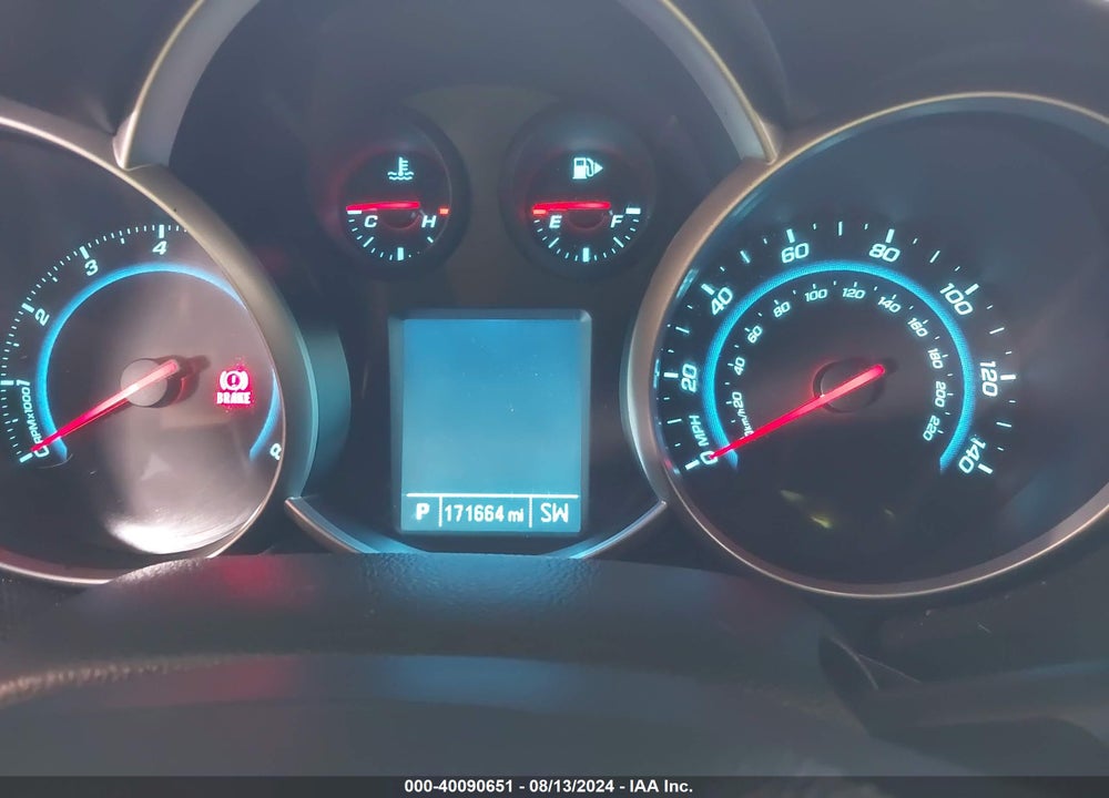 2012 CHEVROLET CRUZE 2LT VIN: 1G1PG5SC9C7252915