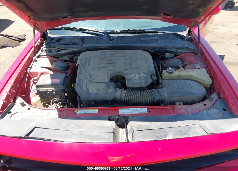 2012 DODGE CHALLENGER SXT VIN: 2C3CDYAGXCH186453