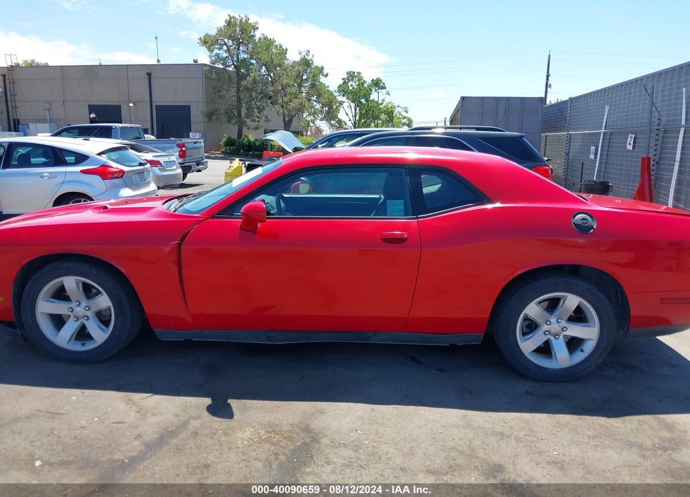 2012 DODGE CHALLENGER SXT VIN: 2C3CDYAGXCH186453