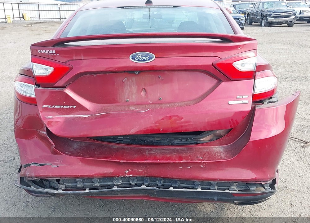 2015 FORD FUSION SE VIN: 3FA6P0T93FR184297
