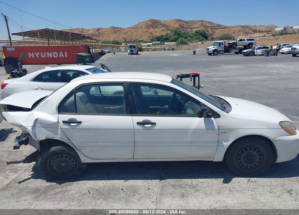 2007 MITSUBISHI LANCER ES VIN: JA3AJ26E77U015127