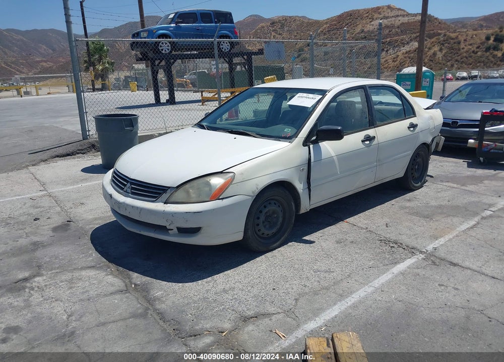 2007 MITSUBISHI LANCER ES VIN: JA3AJ26E77U015127