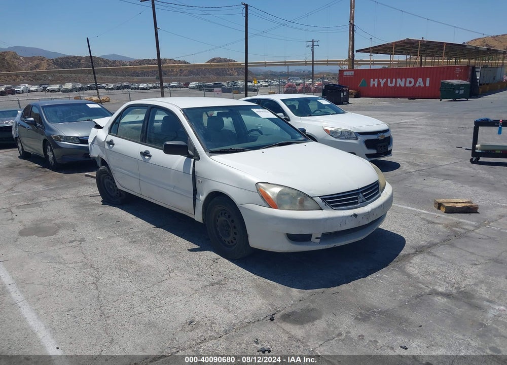 2007 MITSUBISHI LANCER ES VIN: JA3AJ26E77U015127