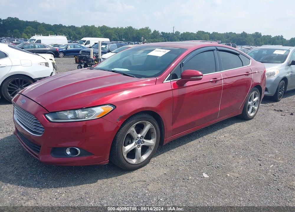2016 FORD FUSION SE VIN: 3FA6P0HD4GR339695