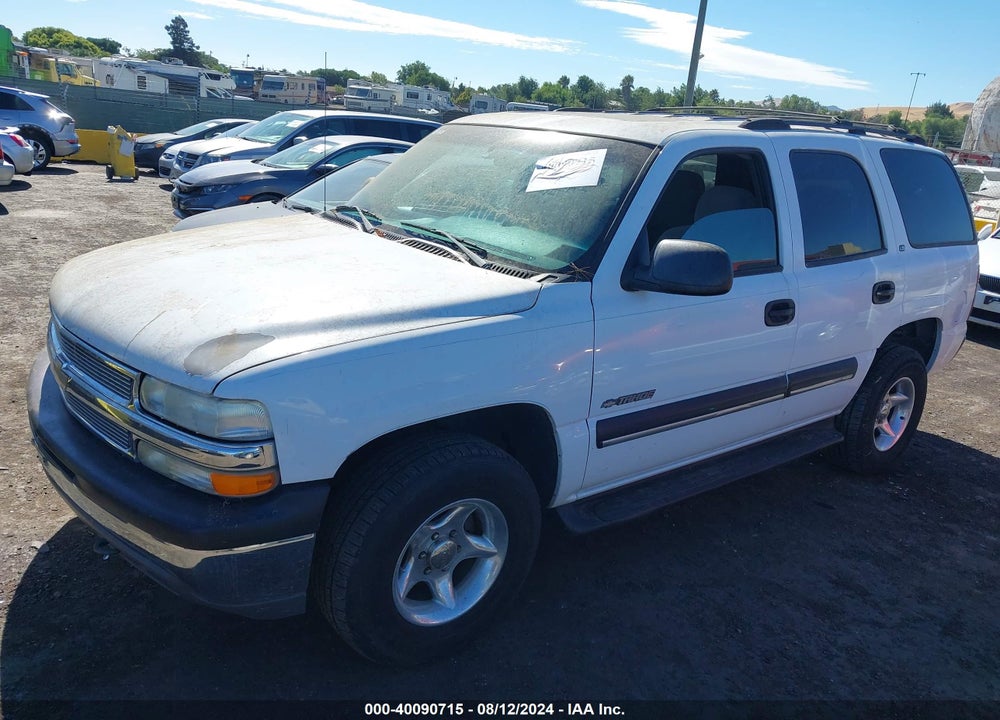 2001 CHEVROLET TAHOE LS VIN: 1GNEK13T21R110399