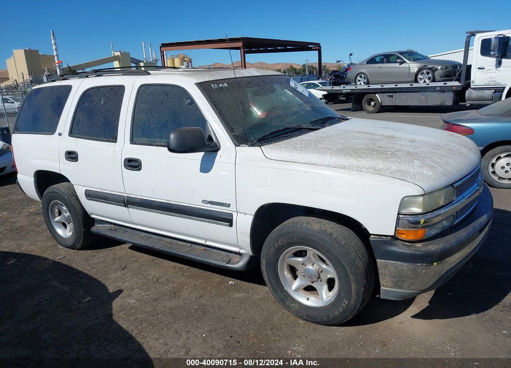 2001 CHEVROLET TAHOE LS VIN: 1GNEK13T21R110399