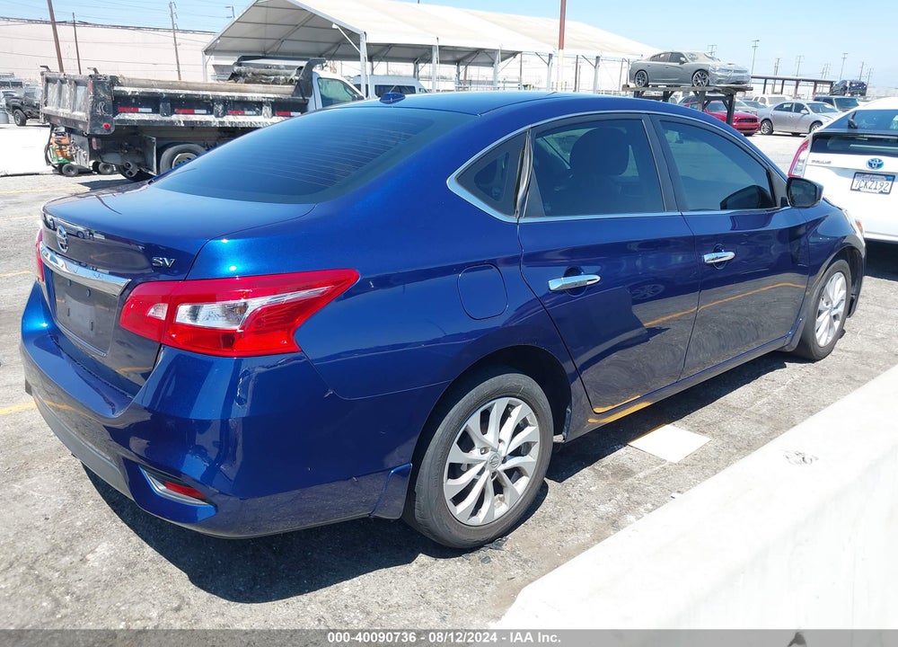2019 NISSAN SENTRA SV VIN: 3N1AB7AP6KY222749
