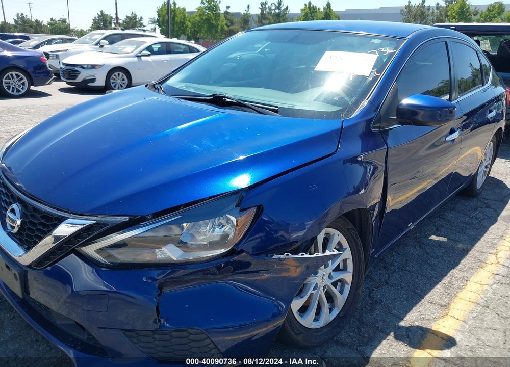 2019 NISSAN SENTRA SV VIN: 3N1AB7AP6KY222749