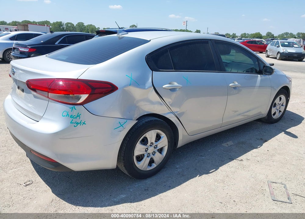 2017 KIA FORTE LX VIN: 3KPFK4A77HE088992