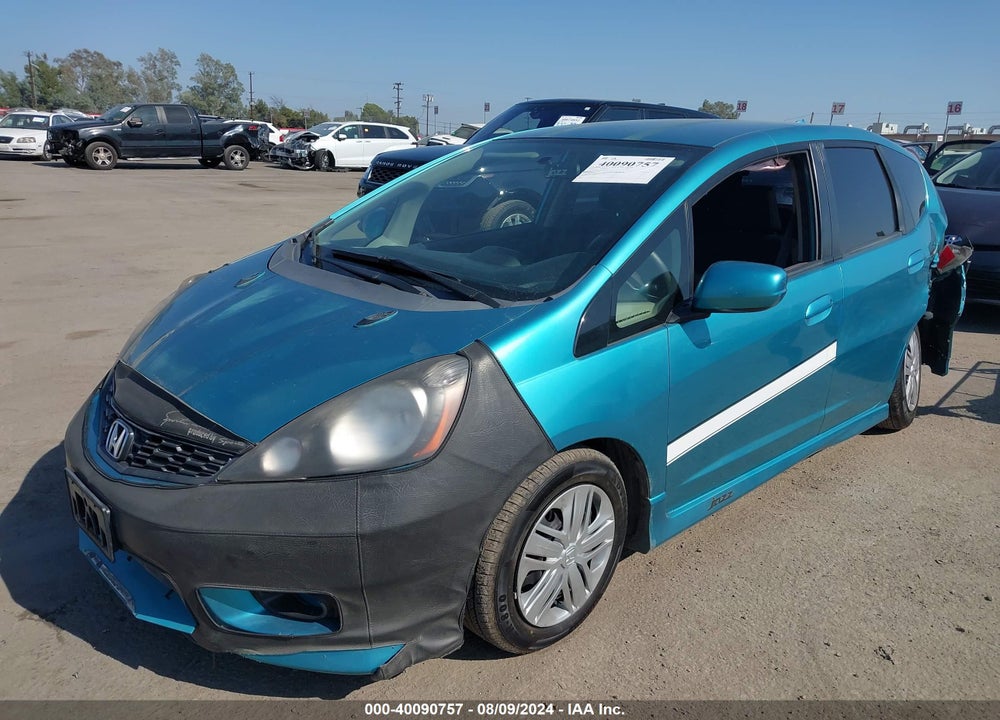 2012 HONDA FIT SPORT VIN: JHMGE8H54CC015178