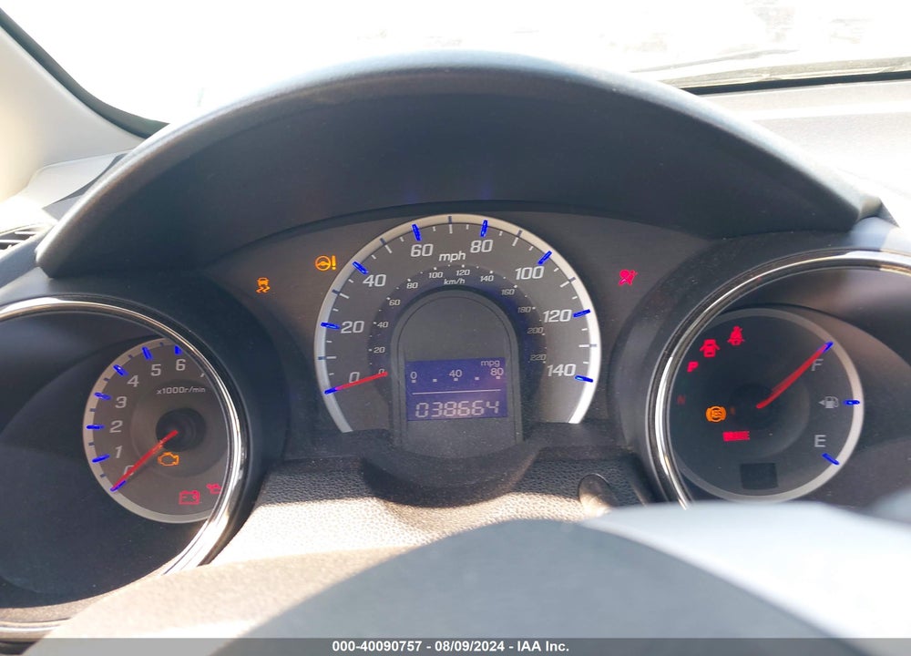 2012 HONDA FIT SPORT VIN: JHMGE8H54CC015178