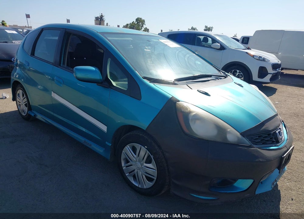 2012 HONDA FIT SPORT VIN: JHMGE8H54CC015178
