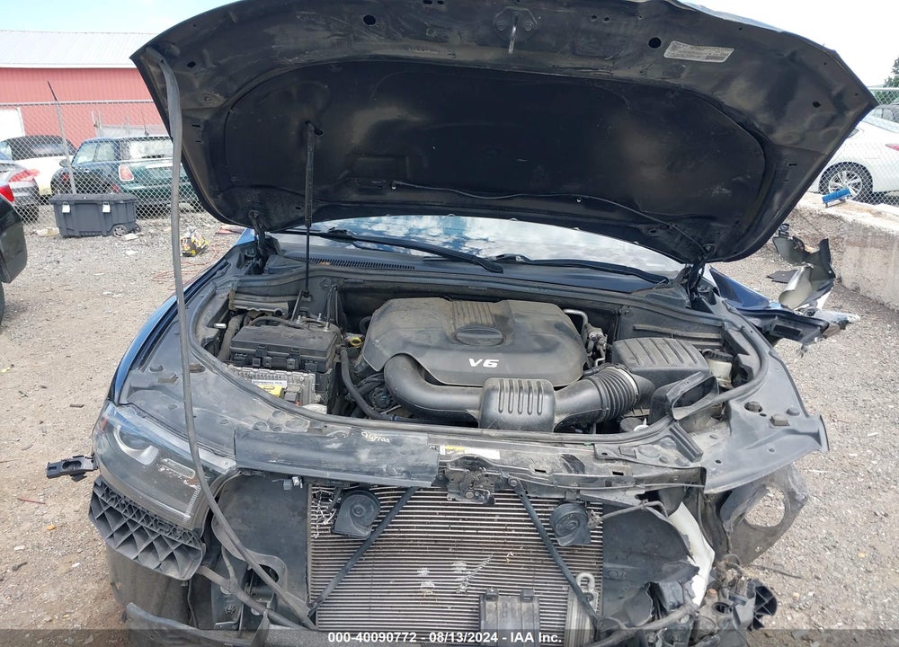 2014 DODGE DURANGO SXT VIN: 1C4RDJAG8EC979317