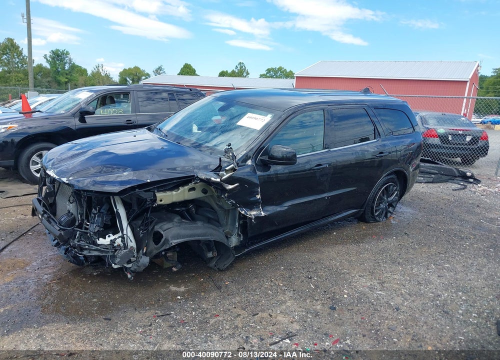 2014 DODGE DURANGO SXT VIN: 1C4RDJAG8EC979317