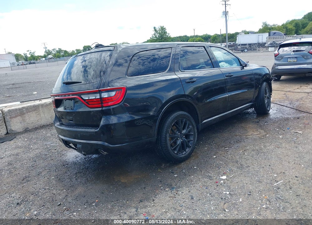 2014 DODGE DURANGO SXT VIN: 1C4RDJAG8EC979317