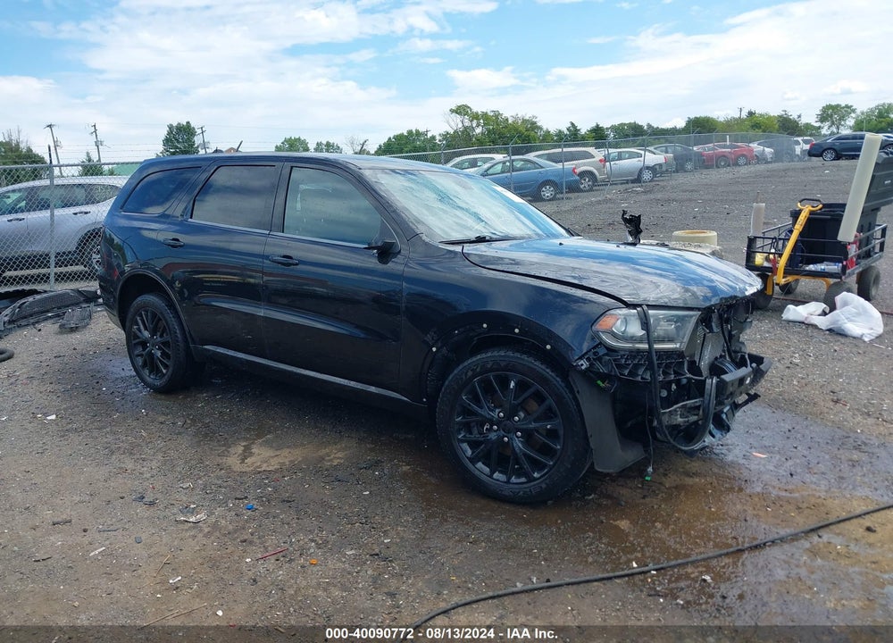 2014 DODGE DURANGO SXT VIN: 1C4RDJAG8EC979317