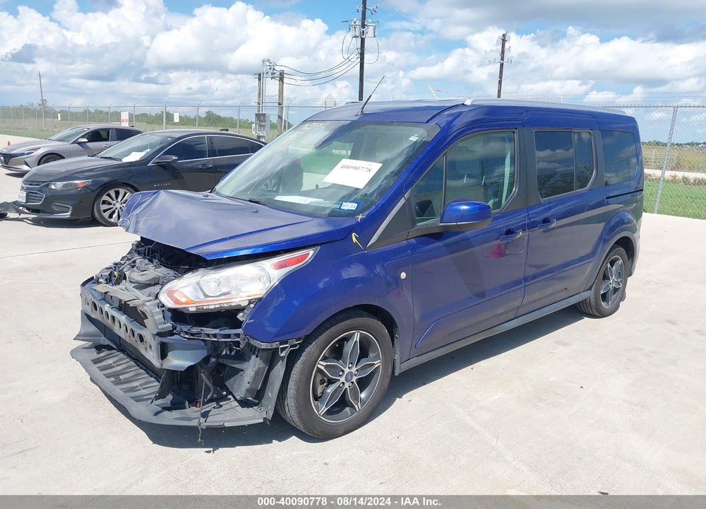 2017 FORD TRANSIT CONNECT TITANIUM VIN: NM0GE9G72H1297749