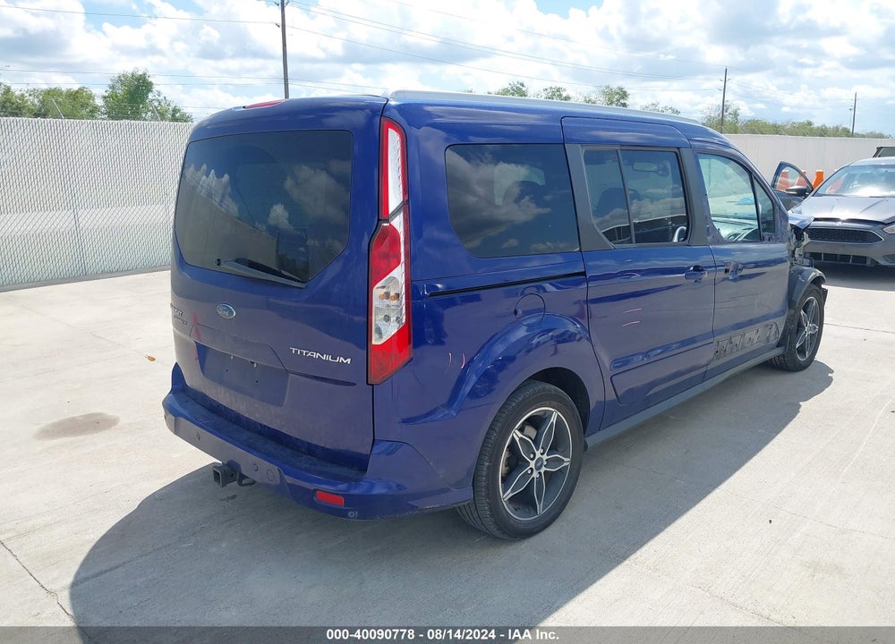 2017 FORD TRANSIT CONNECT TITANIUM VIN: NM0GE9G72H1297749