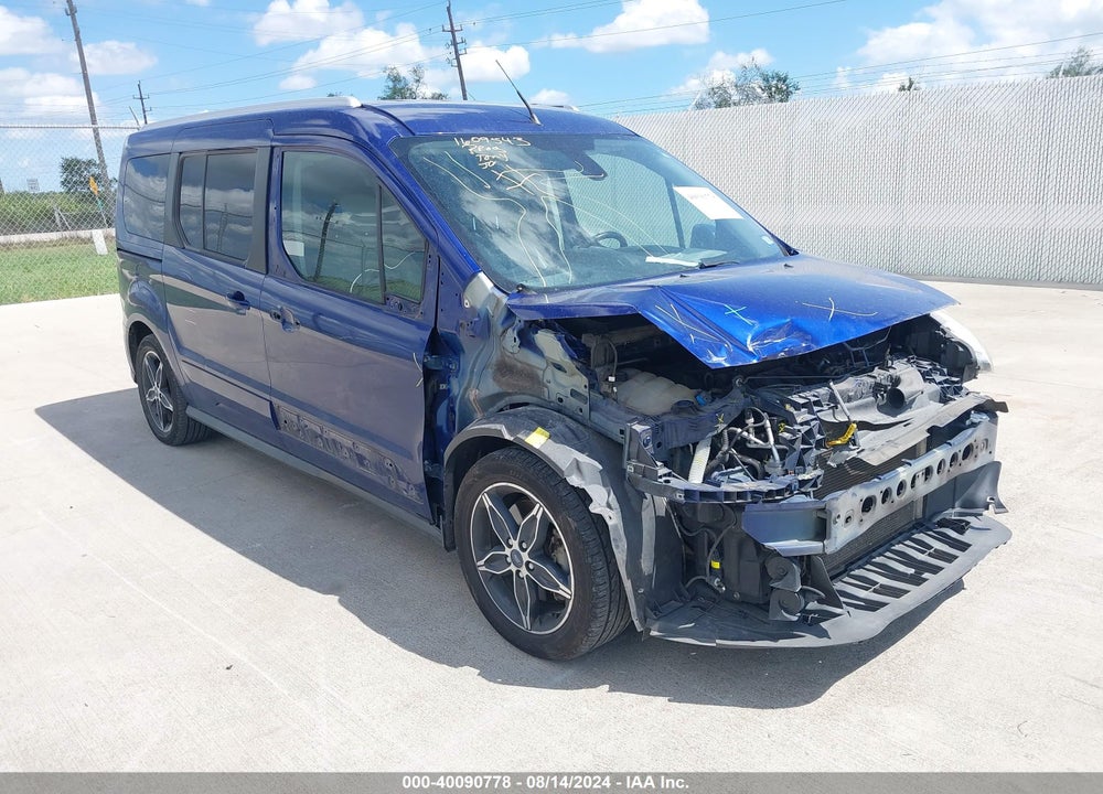 2017 FORD TRANSIT CONNECT TITANIUM VIN: NM0GE9G72H1297749