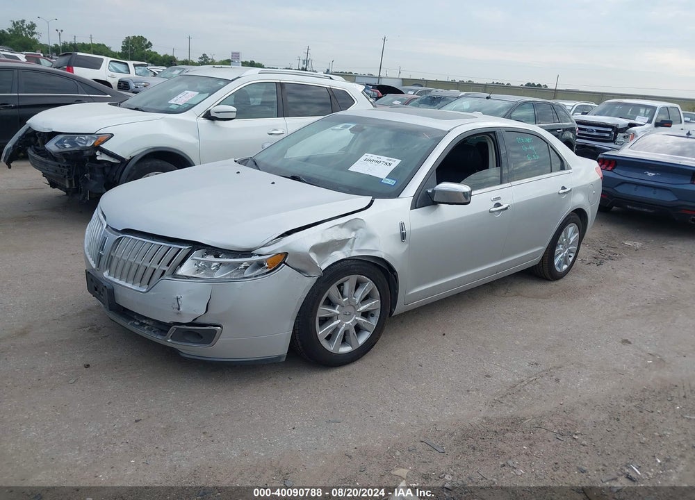 2012 LINCOLN MKZ VIN: 3LNHL2GC9CR831034