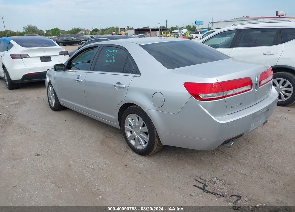 2012 LINCOLN MKZ VIN: 3LNHL2GC9CR831034