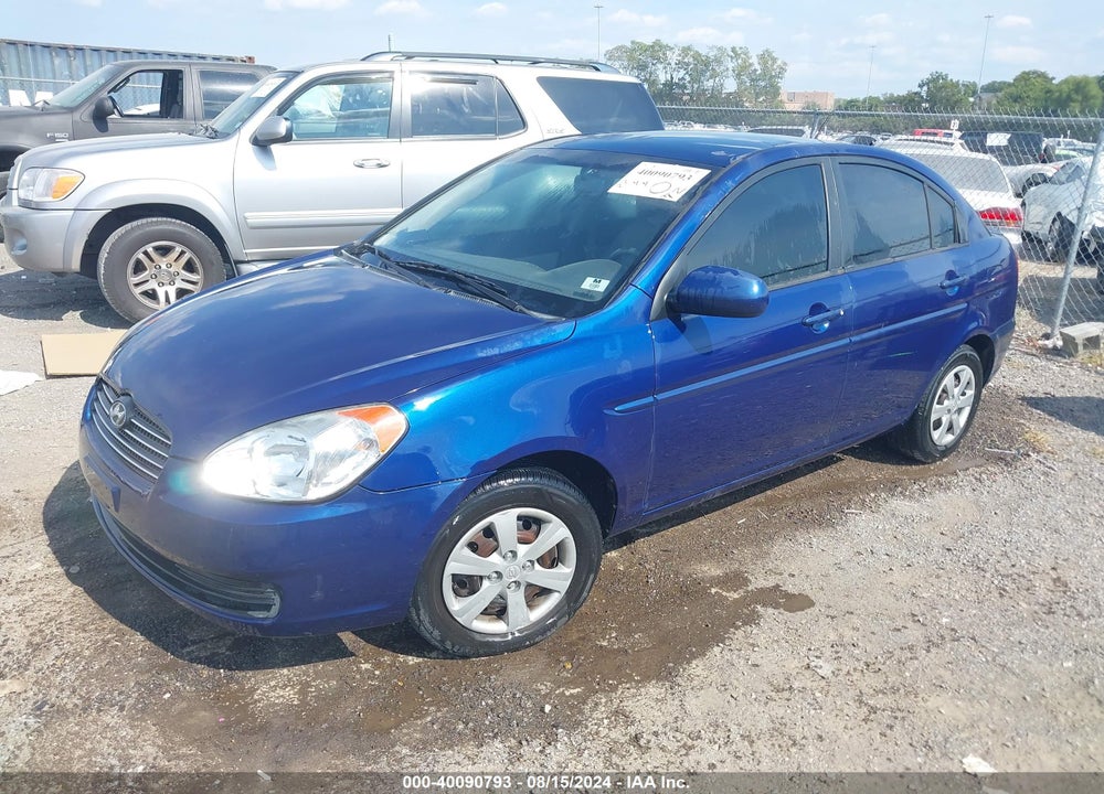 2011 HYUNDAI ACCENT GLS VIN: KMHCN4AC7BU593409