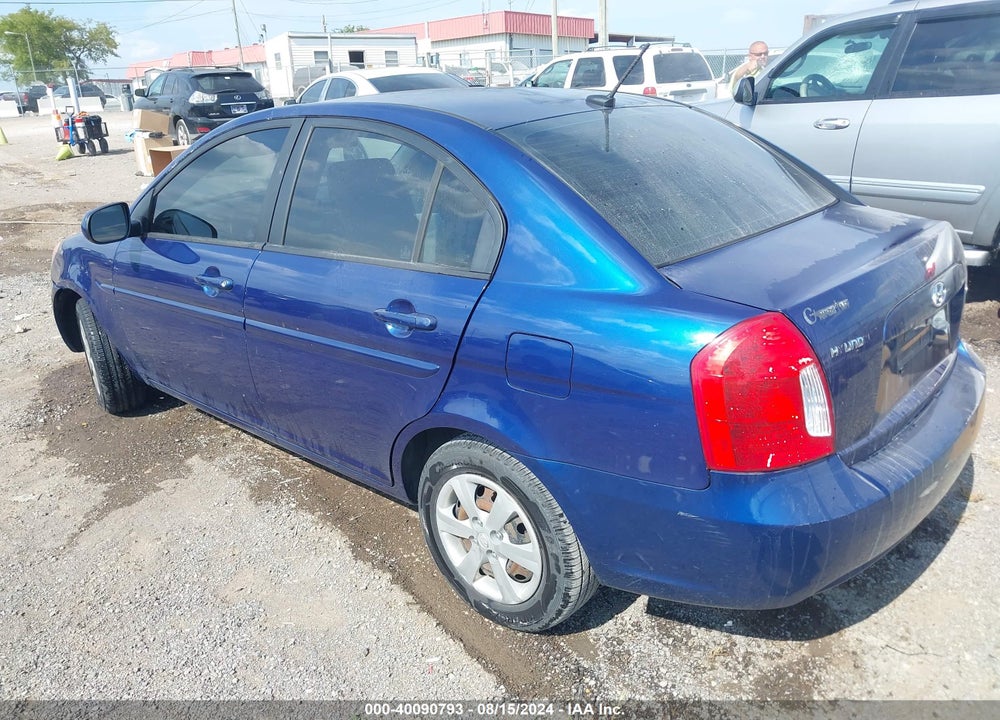 2011 HYUNDAI ACCENT GLS VIN: KMHCN4AC7BU593409
