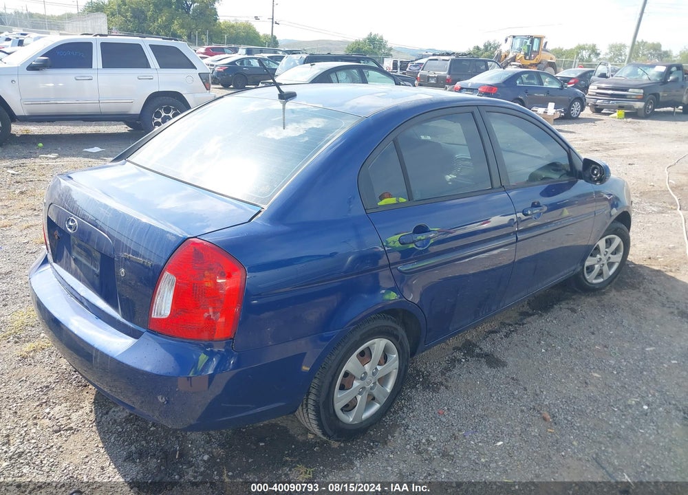 2011 HYUNDAI ACCENT GLS VIN: KMHCN4AC7BU593409