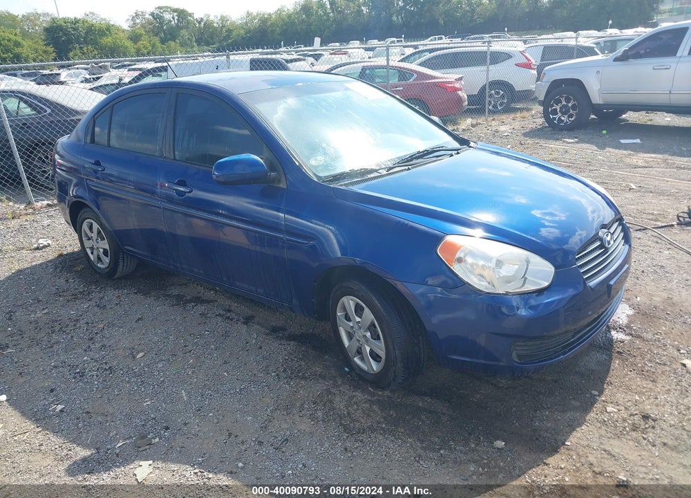 2011 HYUNDAI ACCENT GLS VIN: KMHCN4AC7BU593409