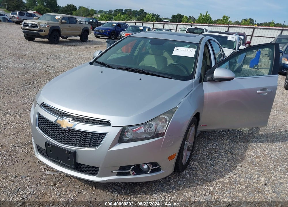 2013 CHEVROLET CRUZE 2LT AUTO VIN: 1G1PE5SB3D7322990