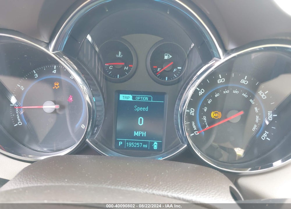 2013 CHEVROLET CRUZE 2LT AUTO VIN: 1G1PE5SB3D7322990