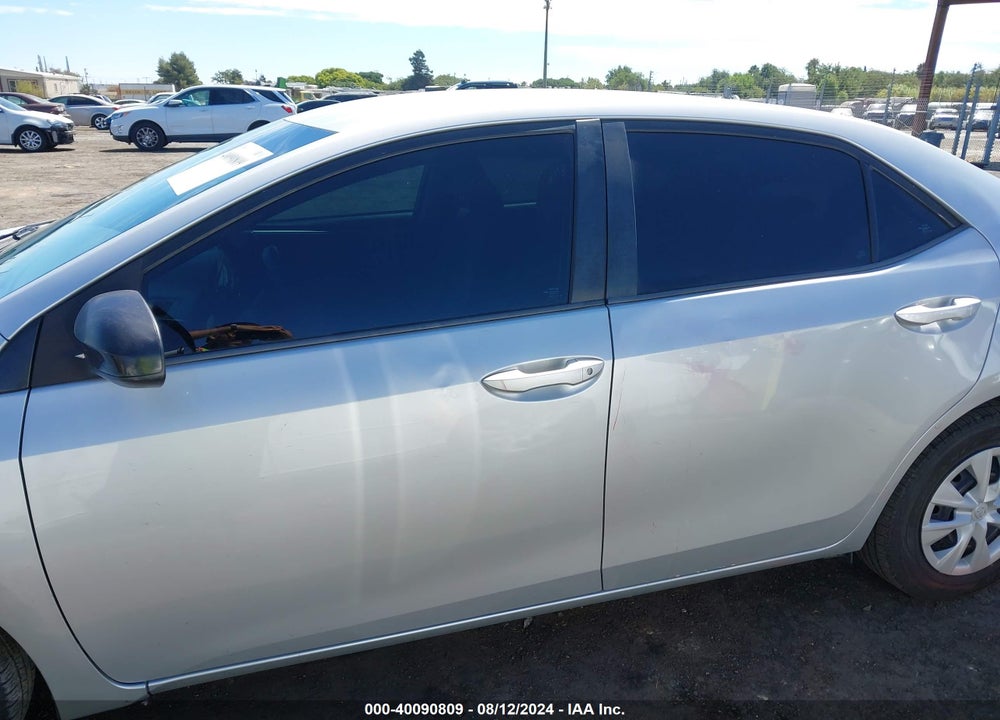 2015 TOYOTA COROLLA L VIN: 2T1BURHE0FC236275