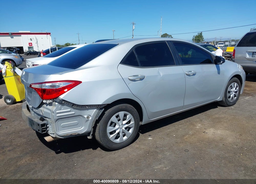 2015 TOYOTA COROLLA L VIN: 2T1BURHE0FC236275