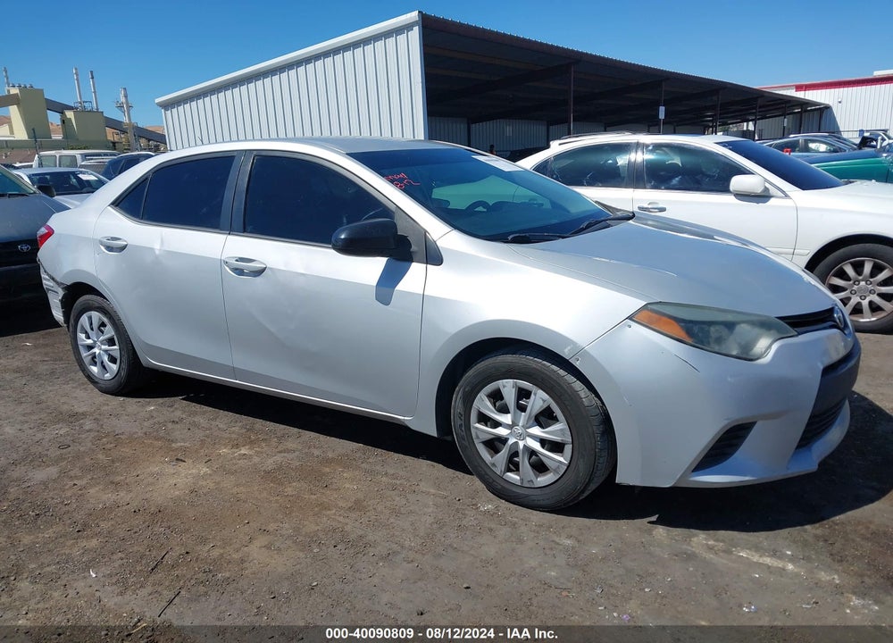 2015 TOYOTA COROLLA L VIN: 2T1BURHE0FC236275