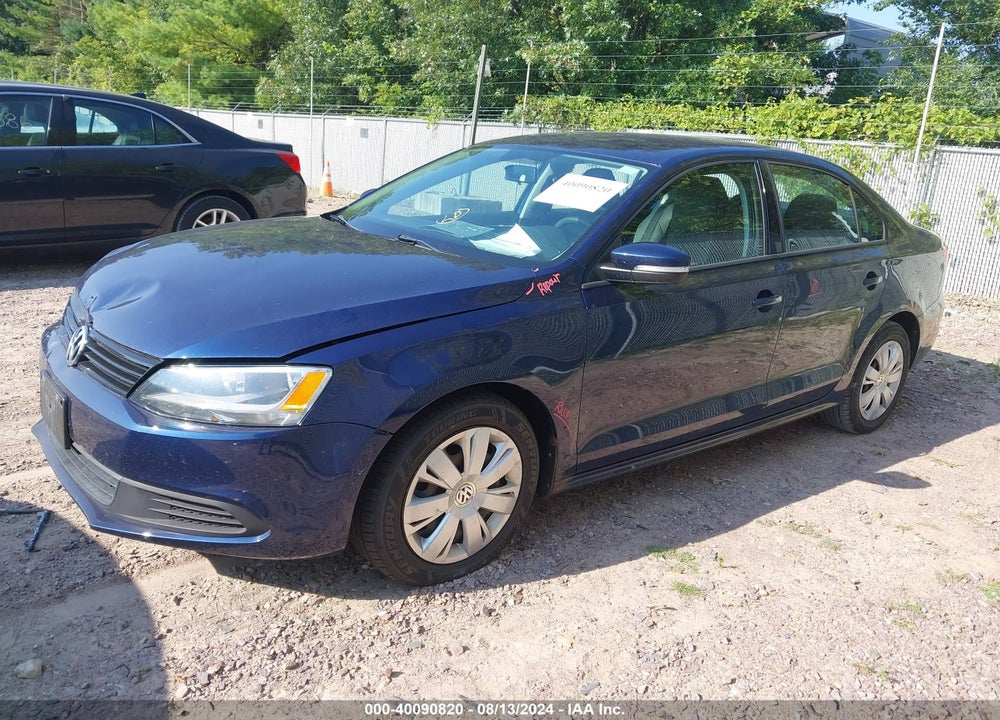 2011 VOLKSWAGEN JETTA 2.5L SE VIN: 3VWDX7AJ5BM331067
