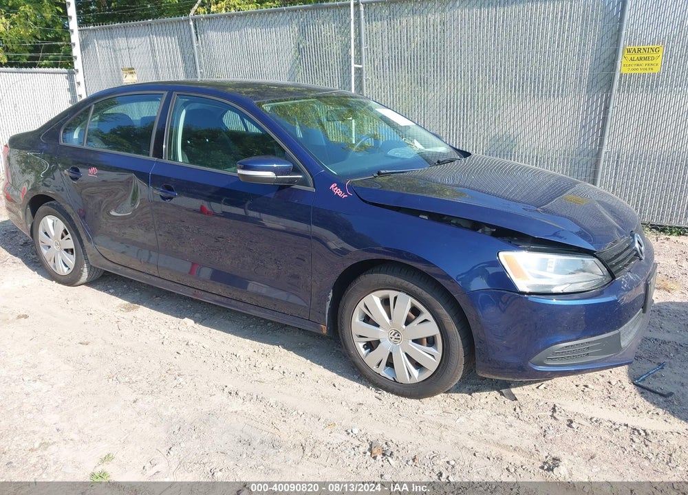 2011 VOLKSWAGEN JETTA 2.5L SE VIN: 3VWDX7AJ5BM331067