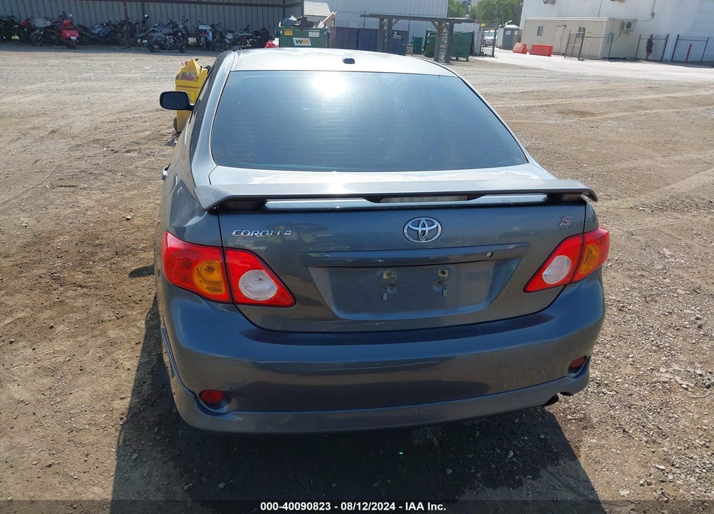 2010 TOYOTA COROLLA S VIN: 2T1BU4EE6AC408633
