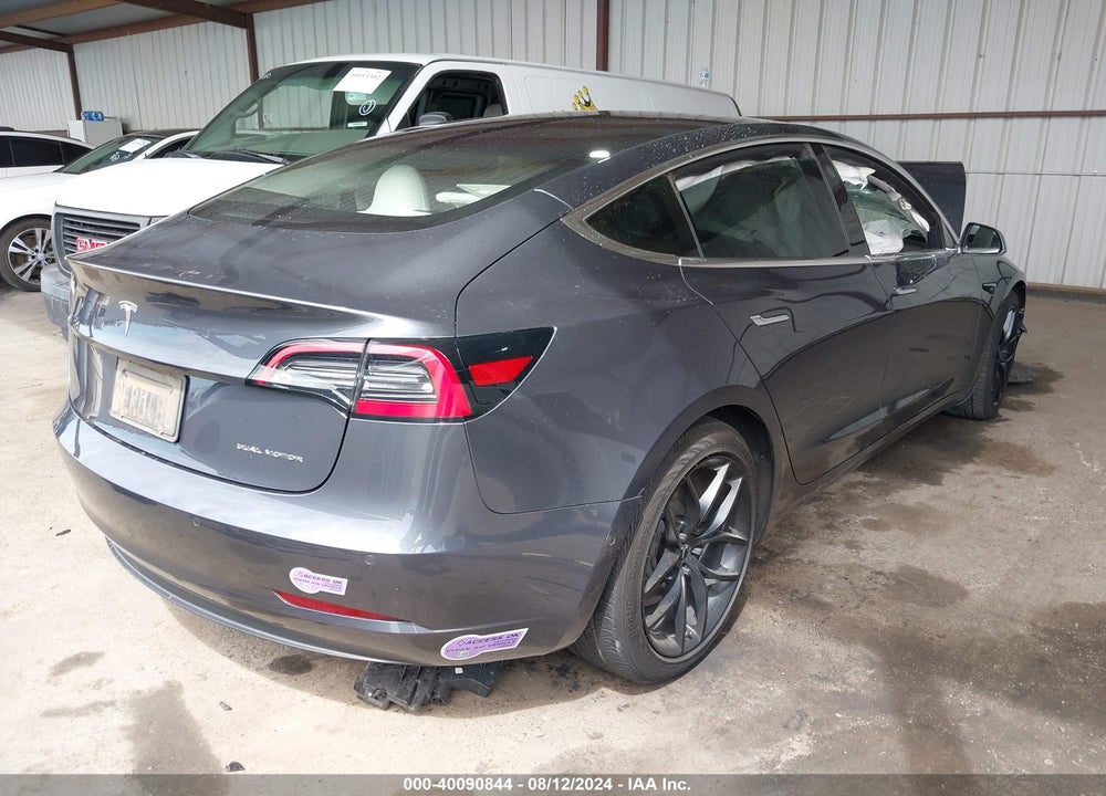 2018 TESLA MODEL 3 LONG RANGE/PERFORMANCE VIN: 5YJ3E1EB1JF188657