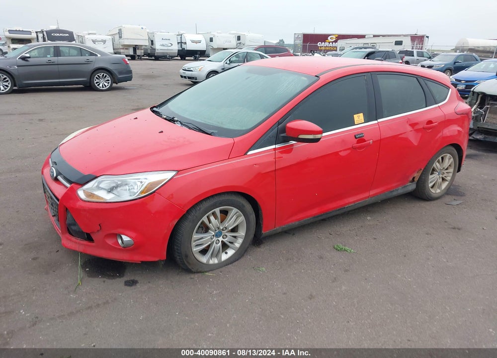 2012 FORD FOCUS SEL VIN: 1FAHP3M24CL227616