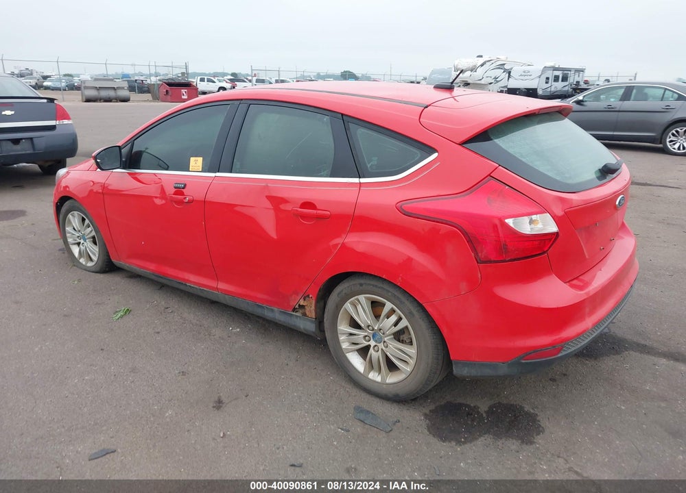 2012 FORD FOCUS SEL VIN: 1FAHP3M24CL227616