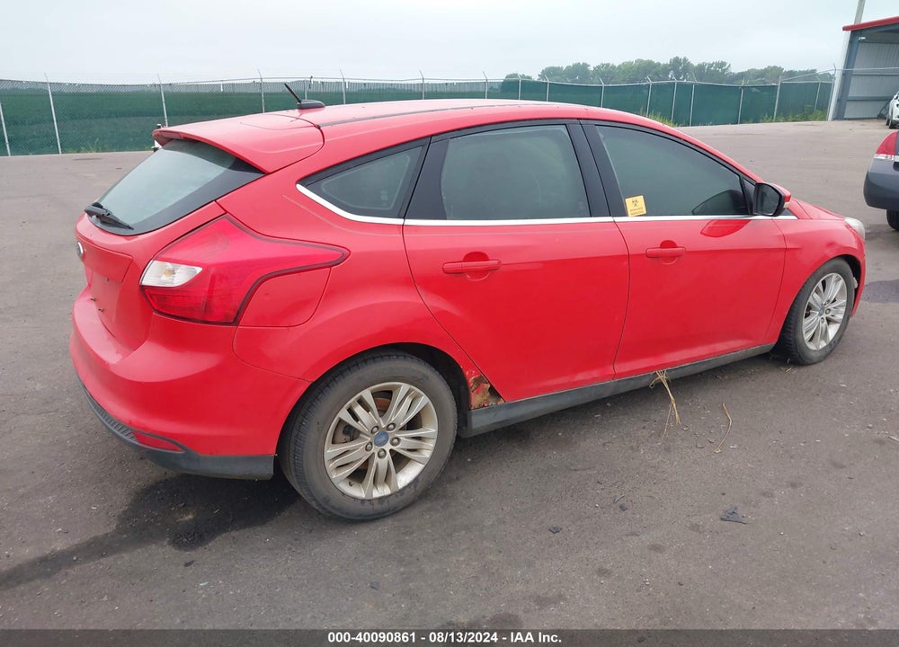 2012 FORD FOCUS SEL VIN: 1FAHP3M24CL227616
