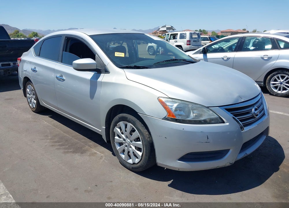 2014 NISSAN SENTRA VIN: 1N4AB7AP2EN851347