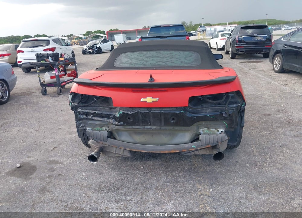 2015 CHEVROLET CAMARO 1LT VIN: 2G1FD3D34F9205929