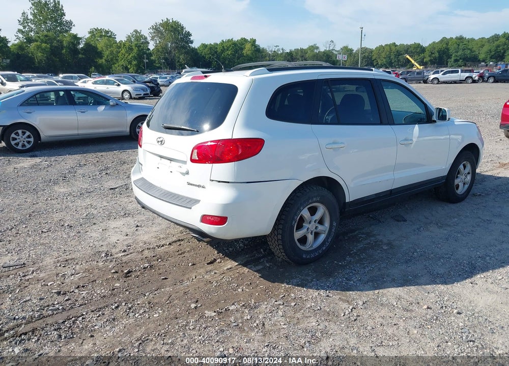 2007 HYUNDAI SANTA FE GLS VIN: 5NMSG13D07H078099